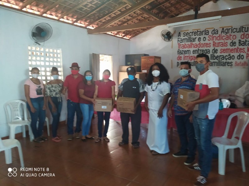 Sasc realiza entrega de itens de higiene para comunidades quilombolas